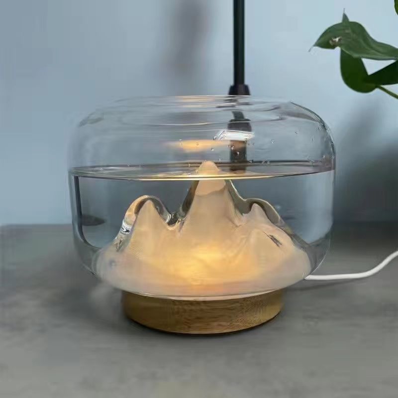 Night Light Bedroom Essential Oil Humidifier Diffuser