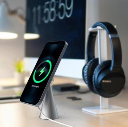 Compatible with Apple, Magnetic Desktop Phone Stand For IPhone Pro Max Wireless Charger Bracket Holder