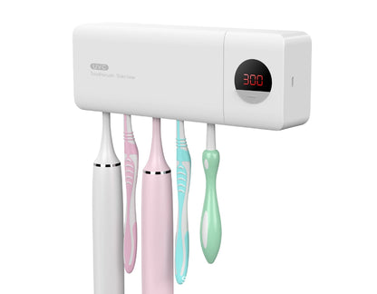 Rechargeable Toothbrush Holder for Ultraviolet Sterilization