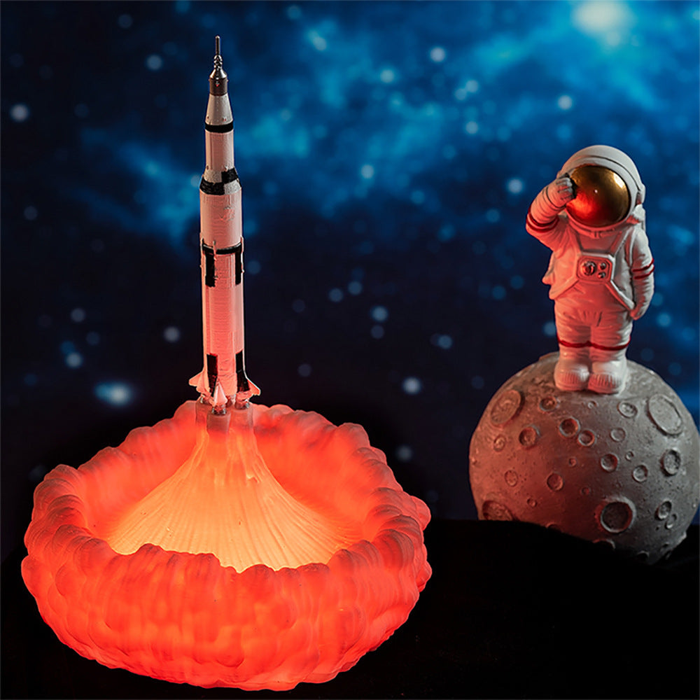 3D Printing Novelty Product Rocket Night Light