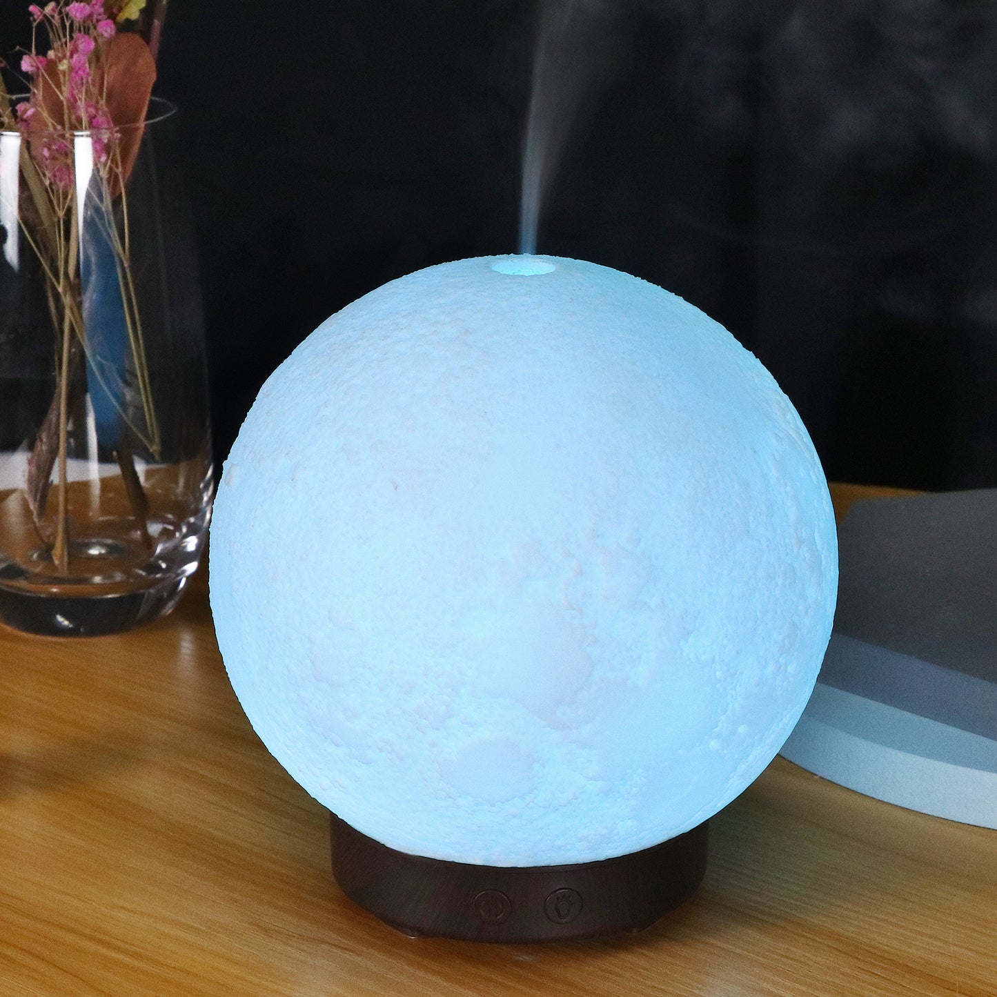 Moon Light Ultrasonic Humidifier Aroma Diffuser