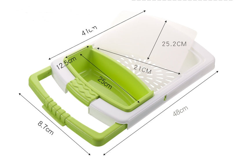 Kitchen plastic board board stacking board