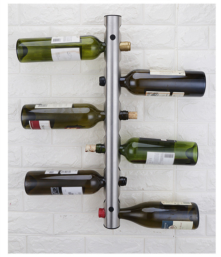 Creative Wine Rack Wall-mounted Tubular Wine Rack