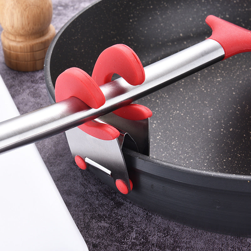 Stainless Steel Heat-resistant Spoon Rest Spatula Holder