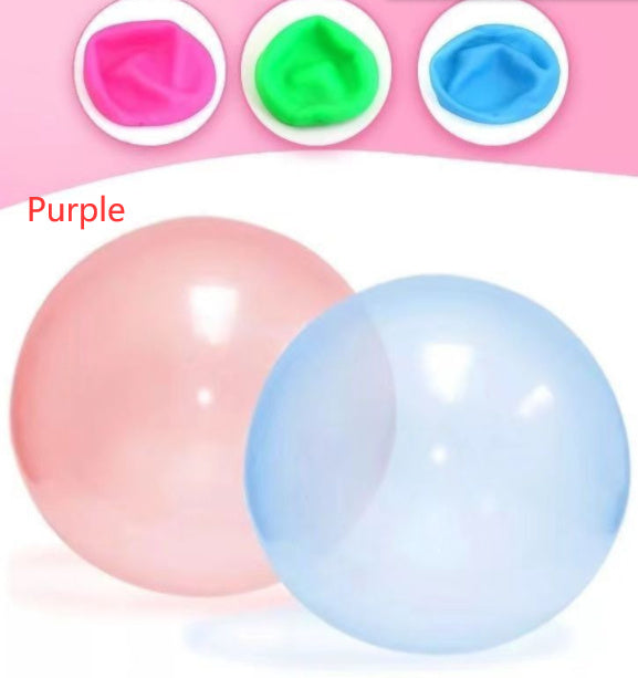 Big Inflatable Ball Children's Toy Elastic Ball Water Ball Bubble Ball Inflatable Ball