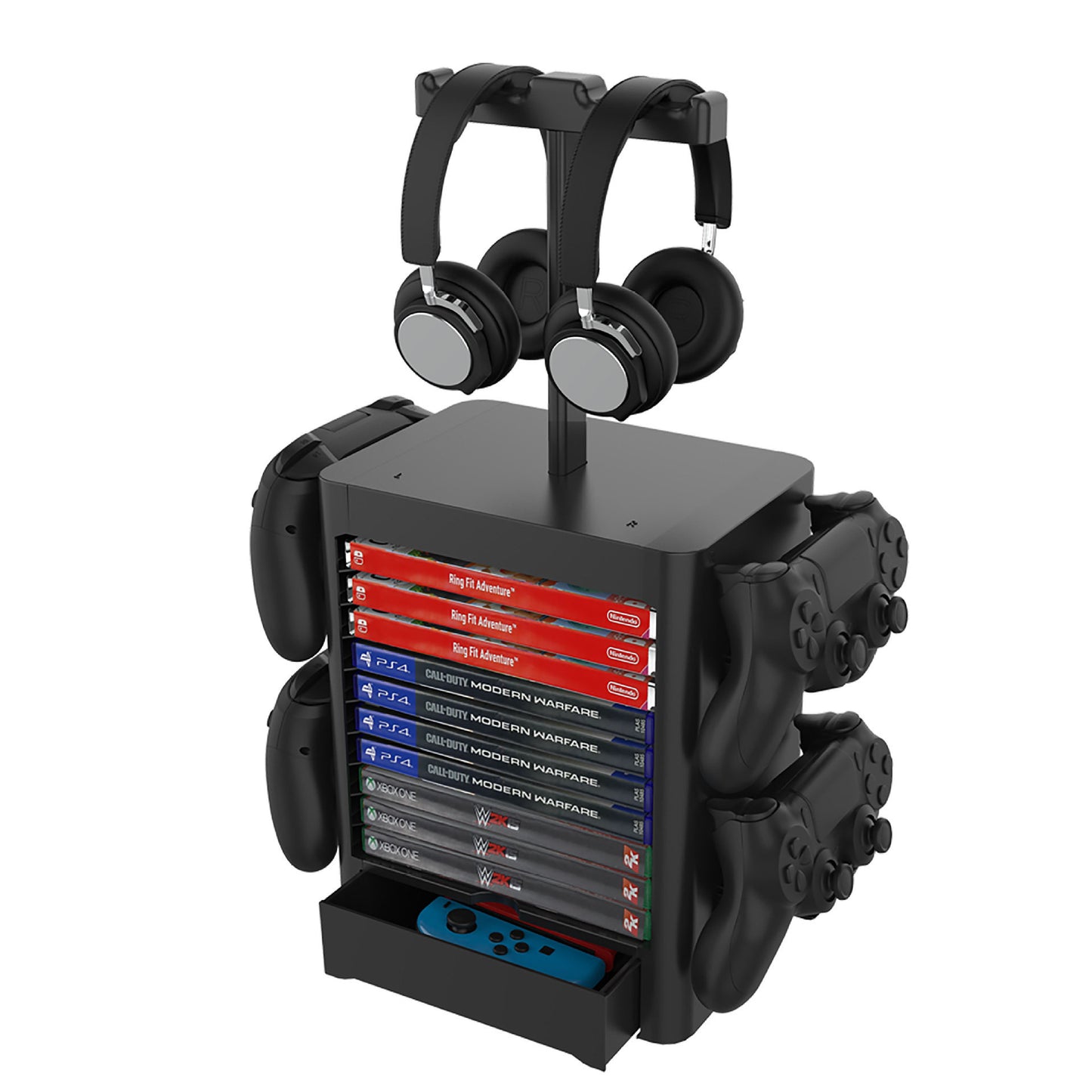 Can Receive The Earphone Handle Host Game Storage Rack